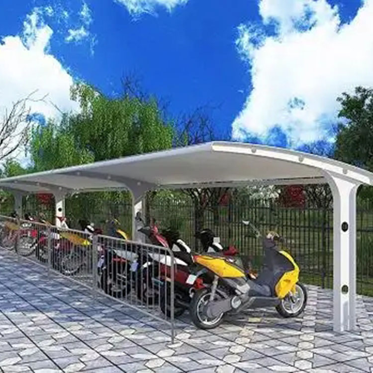 嘉黎县膜结构电动车棚